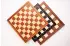 Chess board No. 5 (without description) walnut/ maple (marquetry)